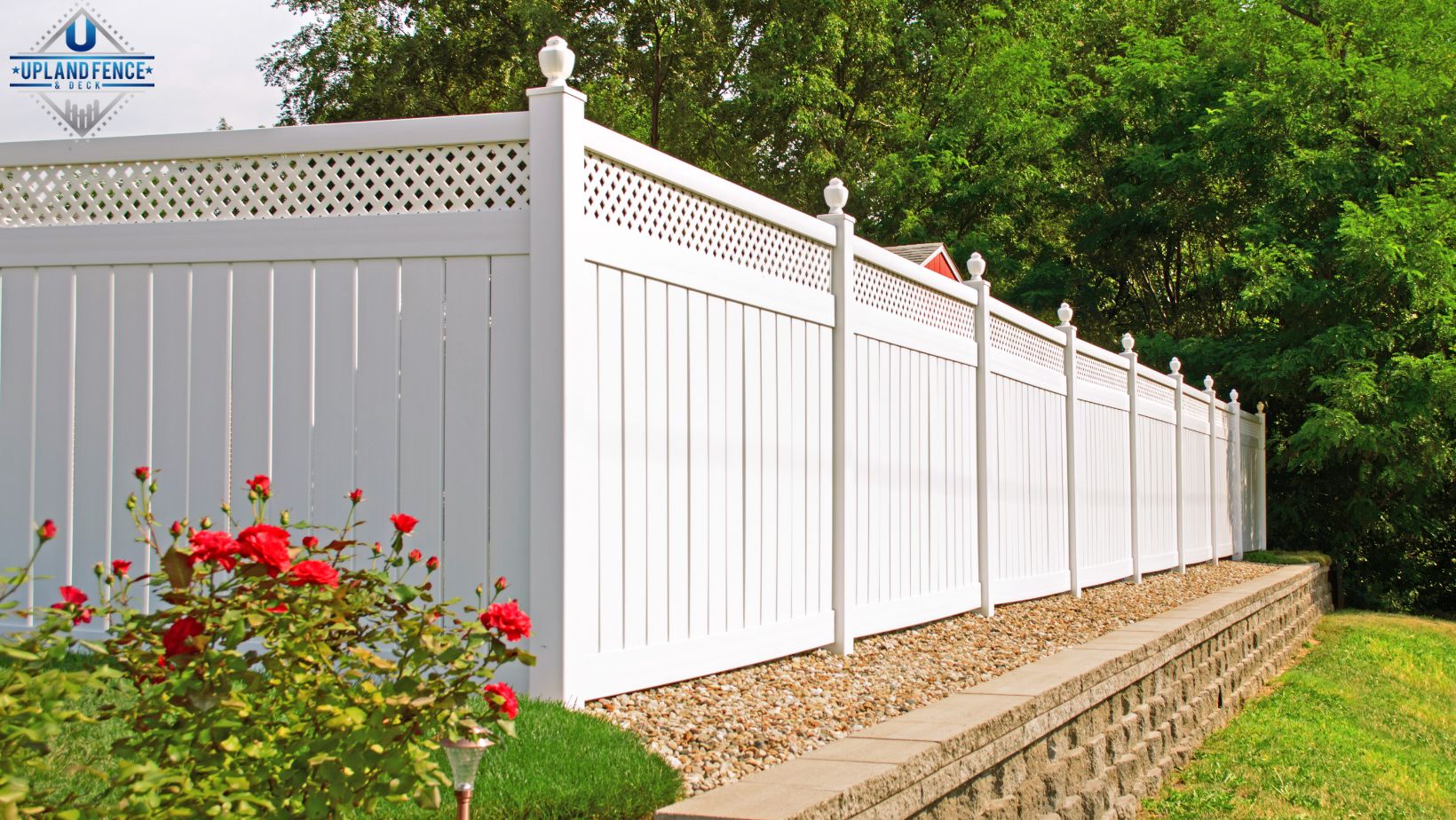 Wood fences are popular due to their natural appearance and affordability