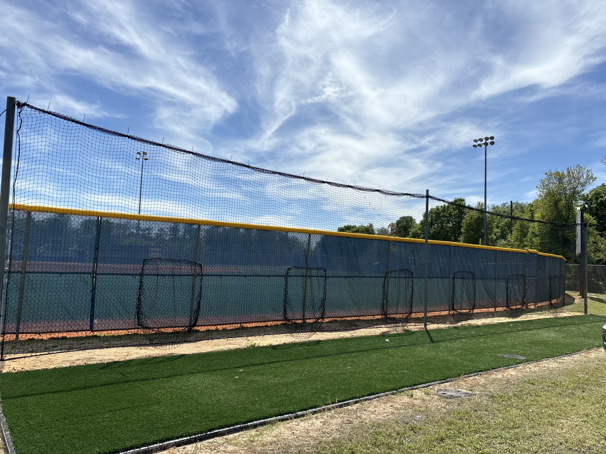 Professional sports netting installation services by Upland Fence & Deck in Orlando, FL